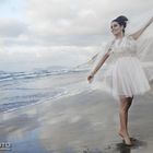 Bride on the Beach