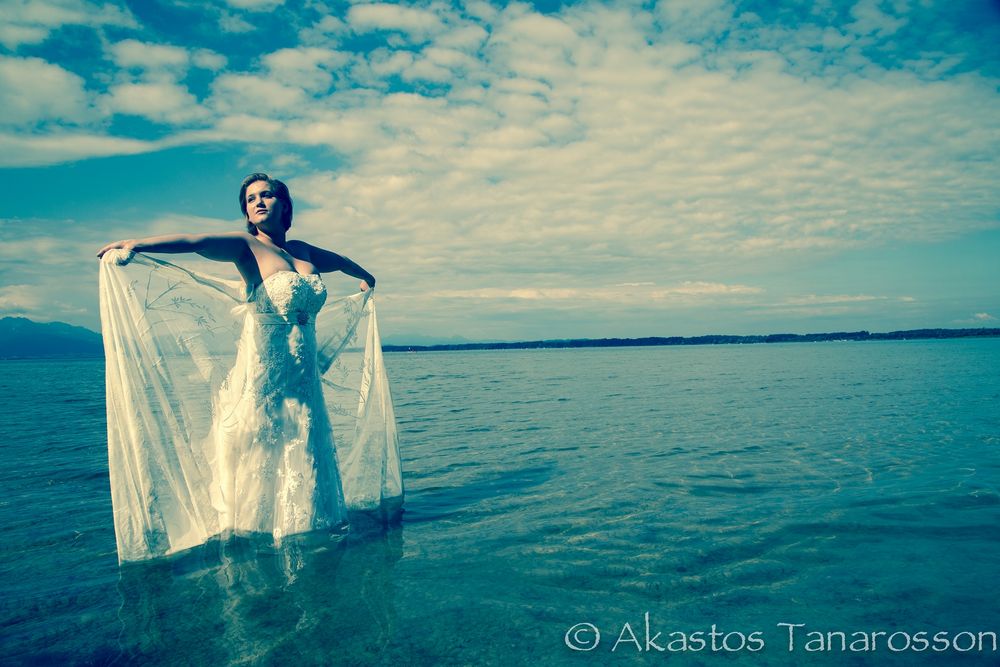 Bride on the Water
