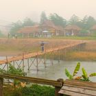 Bridge across river in Pai