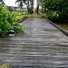 bridge and flood water