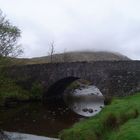 bridge and fog