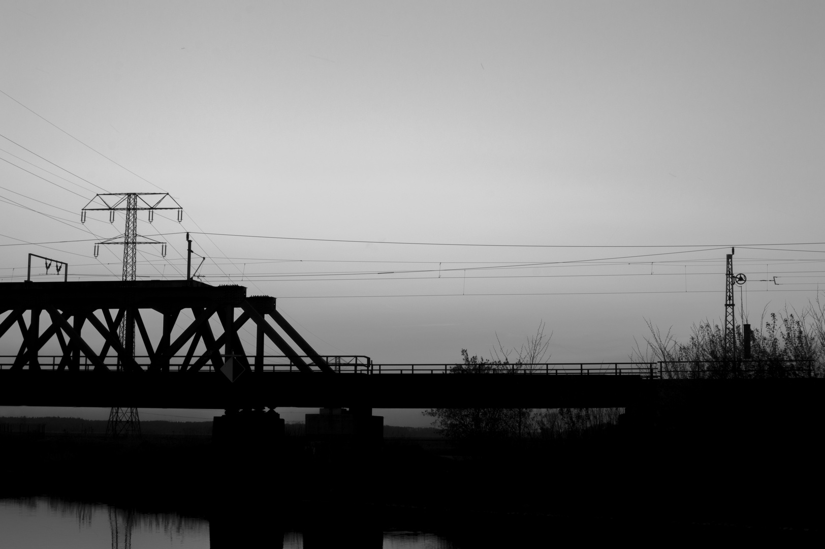 Bridge at sunset