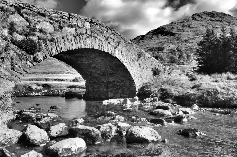 Bridge At The Rest And Be Thankful, Scotland