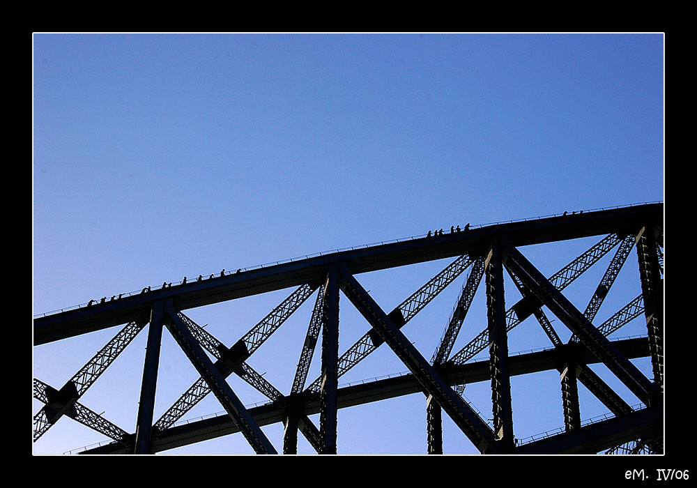 Bridge climbing