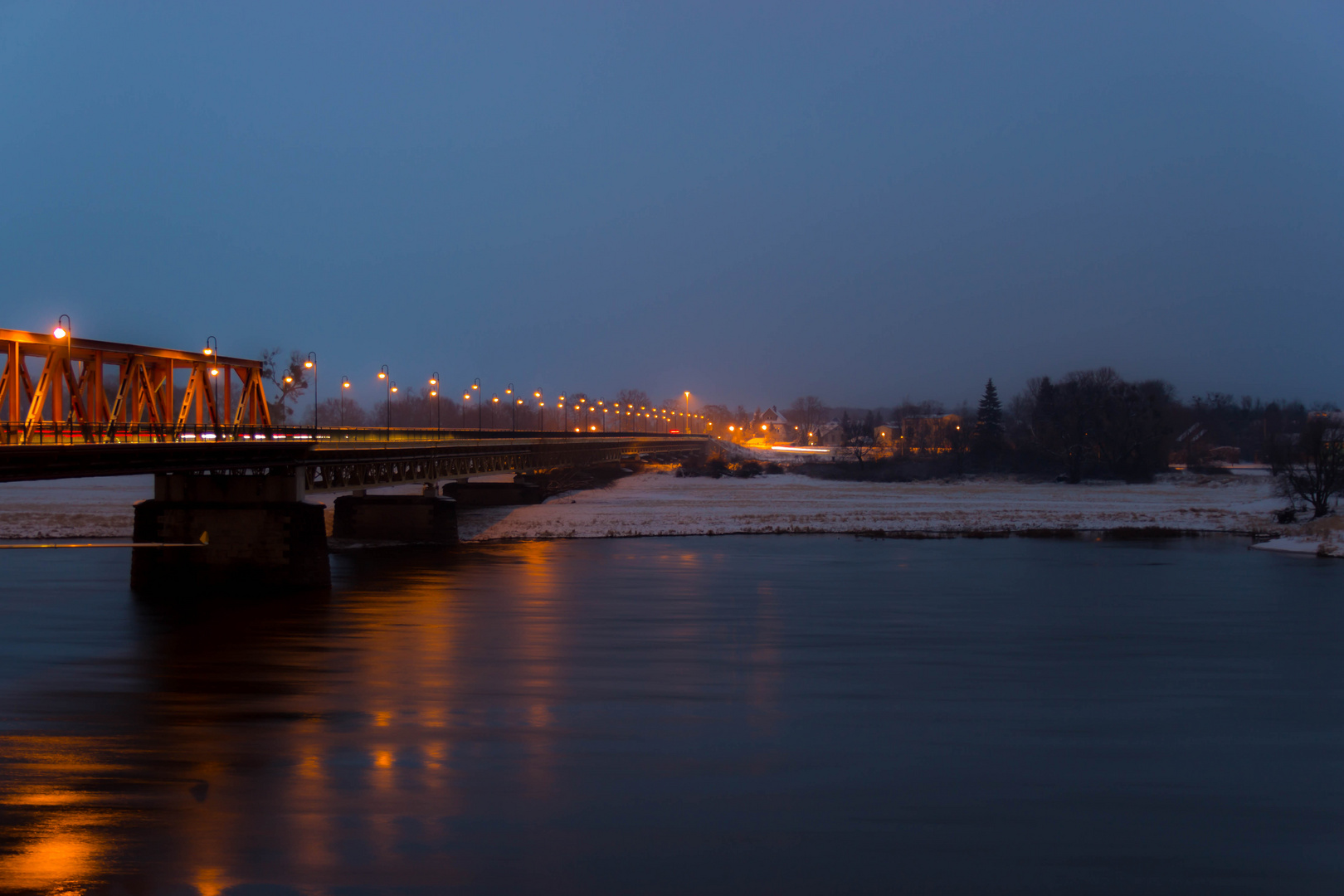 Bridge in dusk