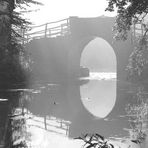 Bridge in fog