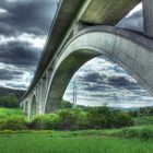 bridge in landscape