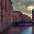 Bridge in Speicherstadt 