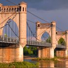 Bridge in the evening sun