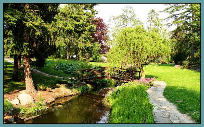 Bridge in the Garden