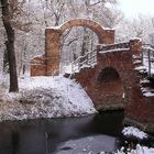 Bridge in winter