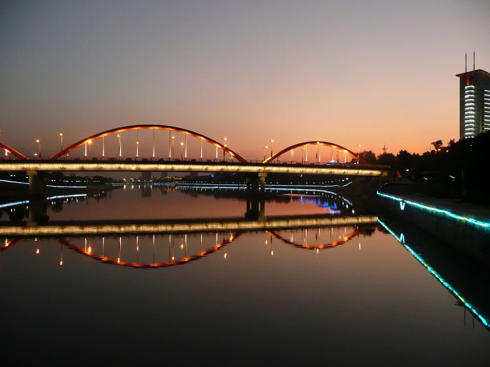 Bridge in Yiwu Zhejiang