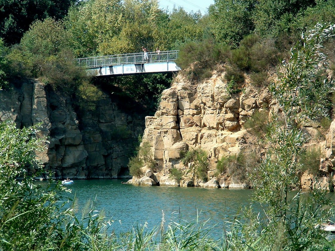 "Bridge on the lake"