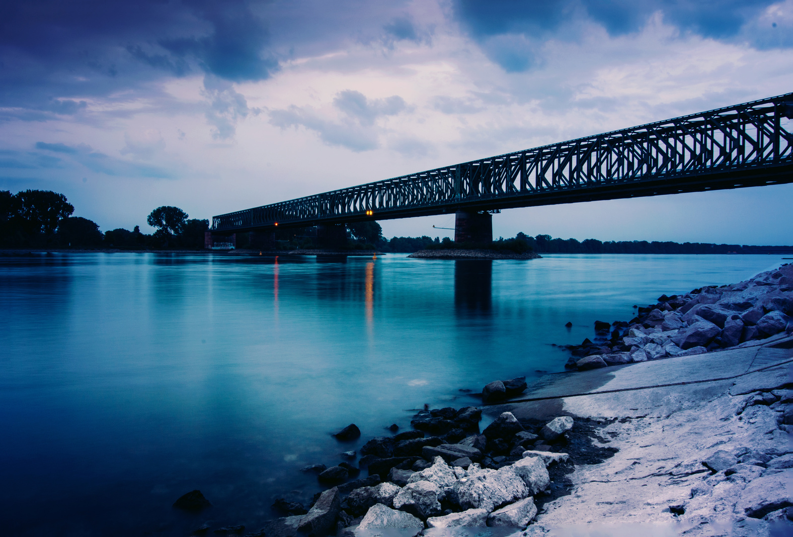 Bridge Over Blue Water