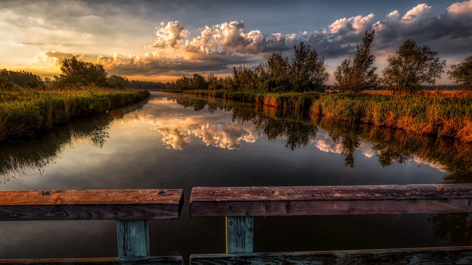 Bridge over calmer water (II)