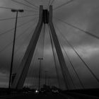 Bridge over dirty water