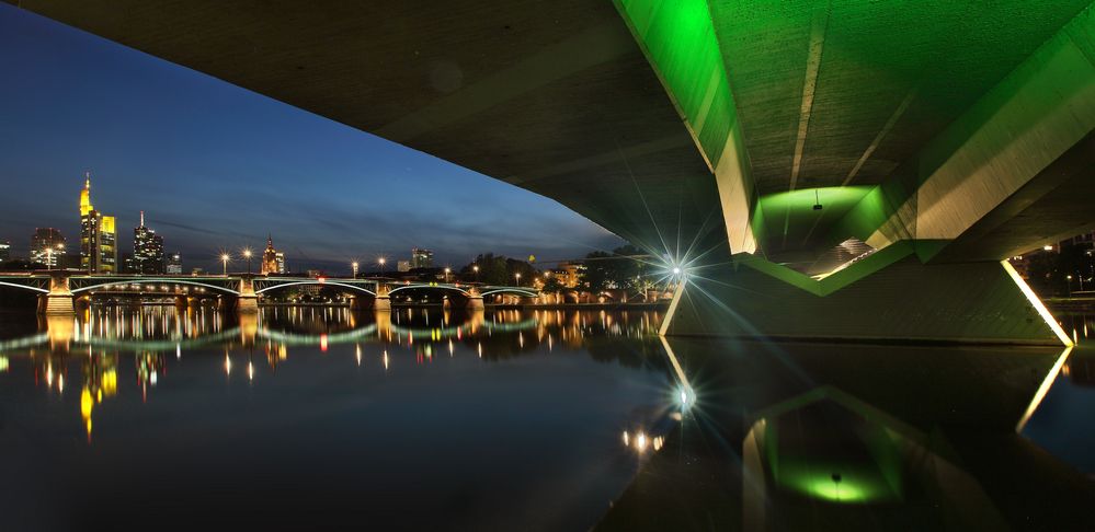 Bridge over quiet Water