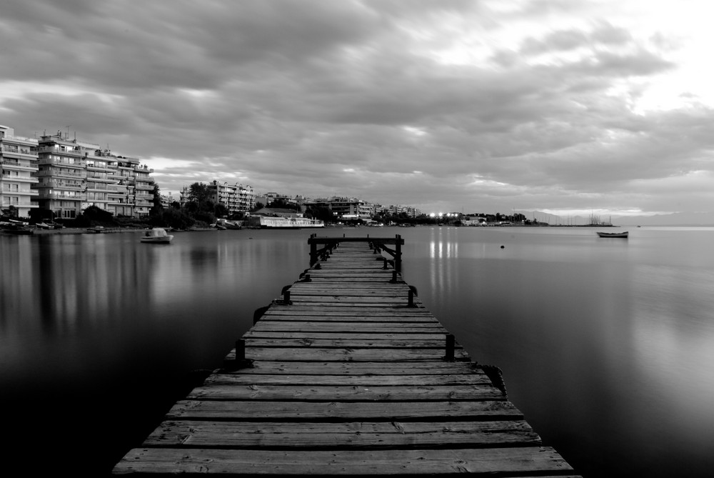 Bridge over "silent" water...