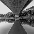 Bridge over silent water