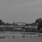 Bridge over silent water