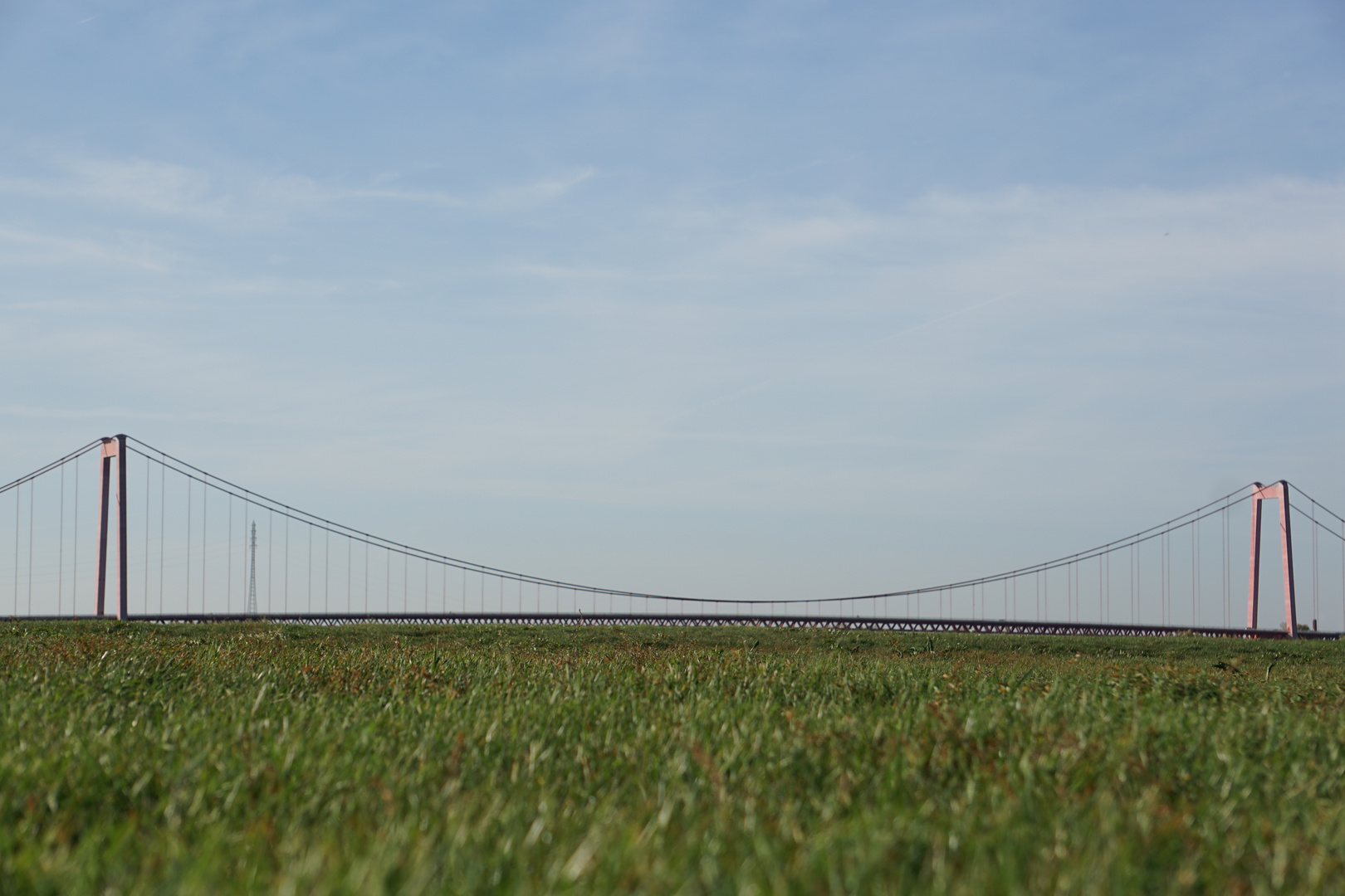 Bridge over the green water