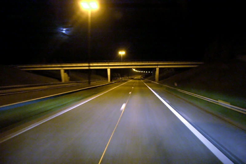 Bridge over the highway