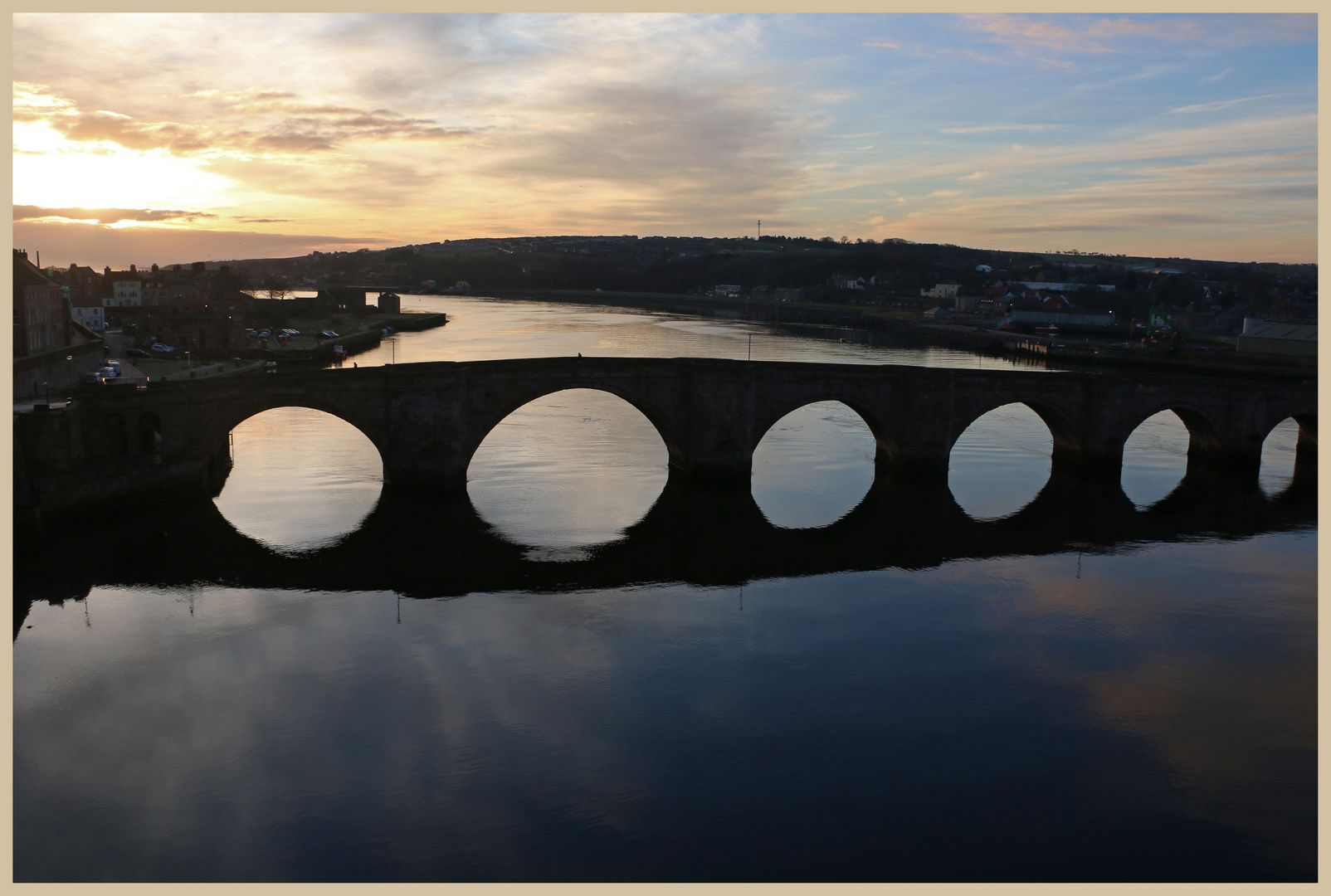 Bridge over the tweed at berwick