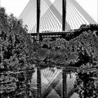 Bridge over the Waal river