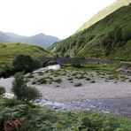 "Bridge over troubled water" Highlands in Schottland