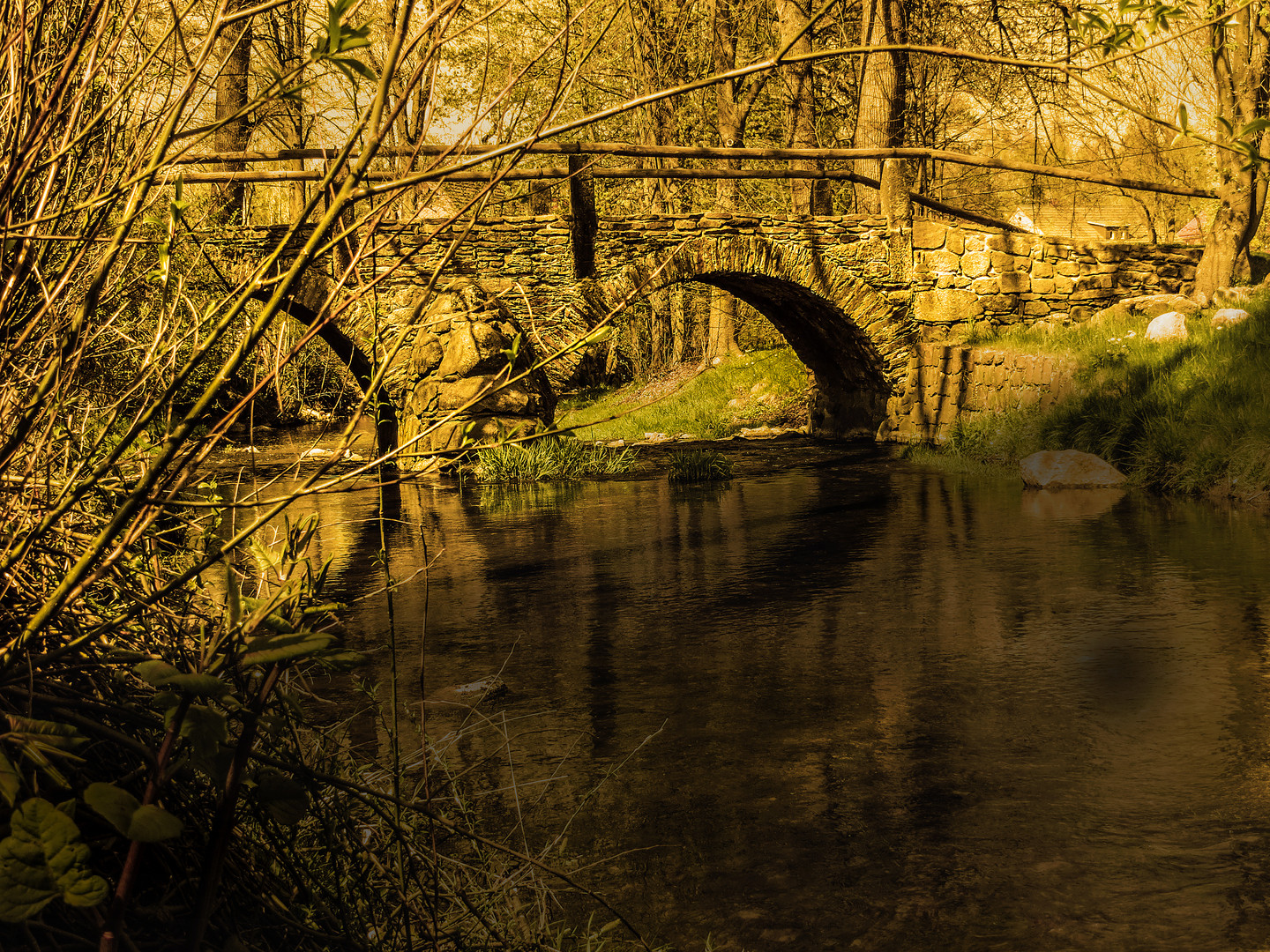 bridge over water