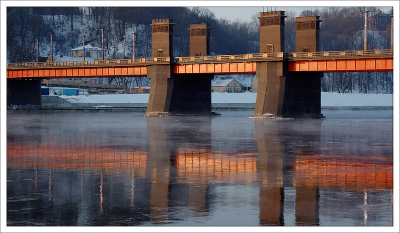 Bridge to Aleksotas (landscape)