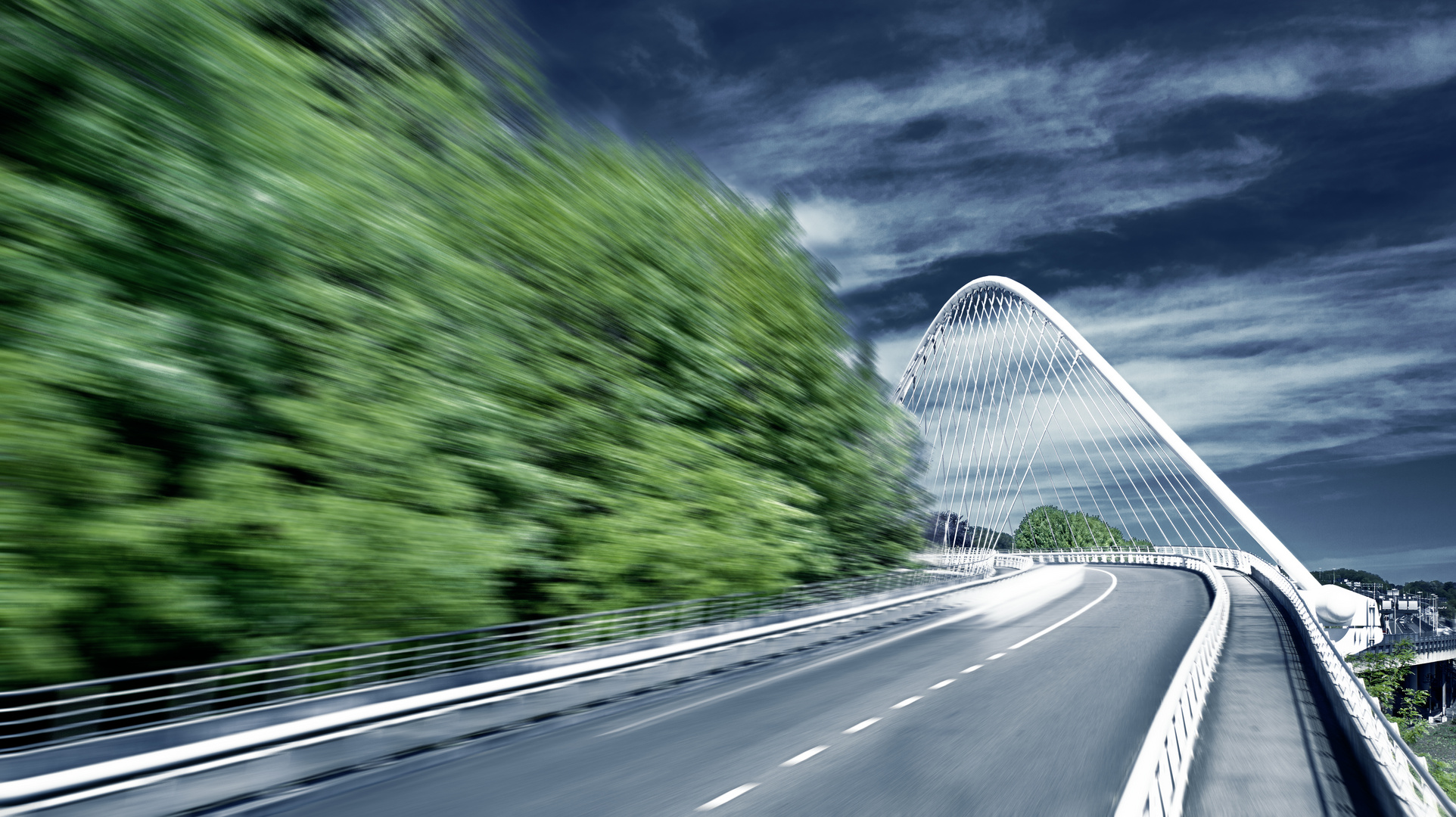 Bridge to Liége Guillemins train station