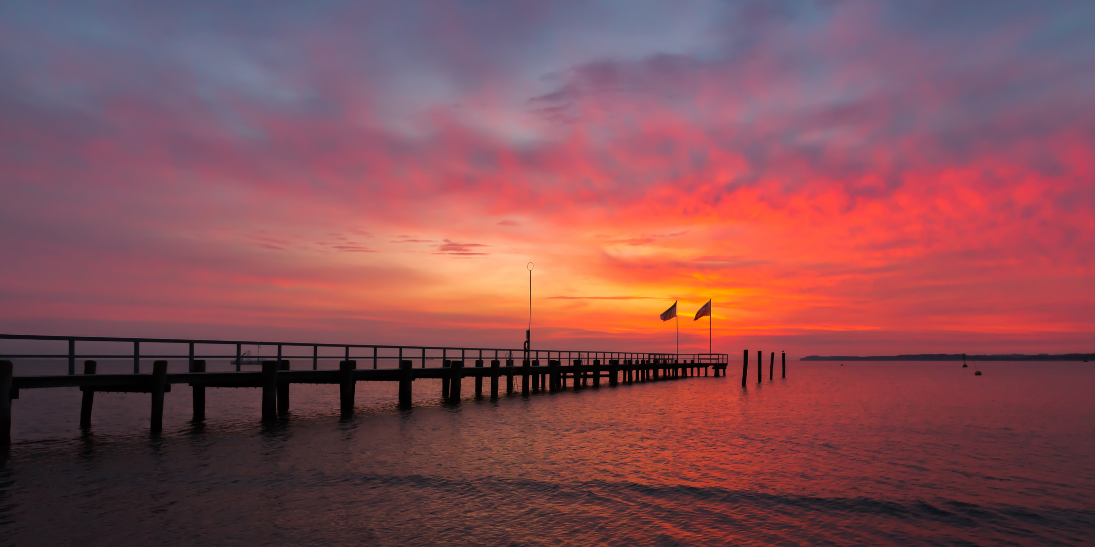 Bridge to the burning sky