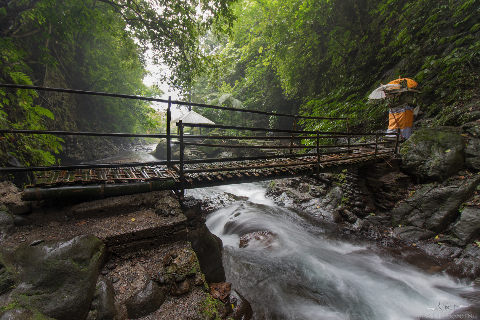 Bridge to the Gitgit Waterfall