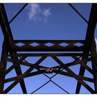 Bridge under blue sky