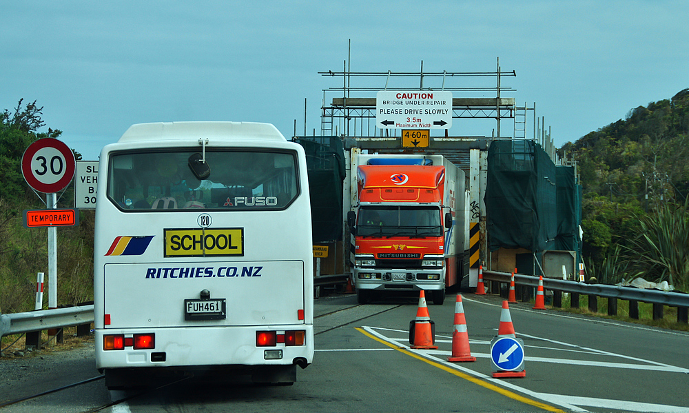 ..Bridge under repair..