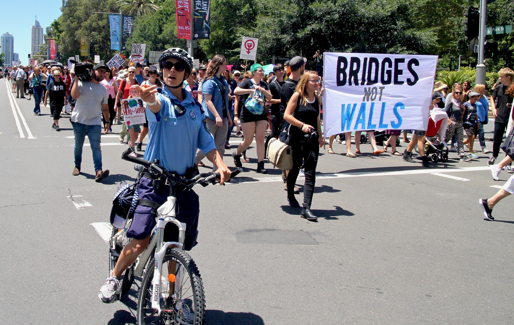 bridges not walls