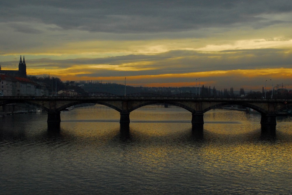 Bridges of lovely Prague...
