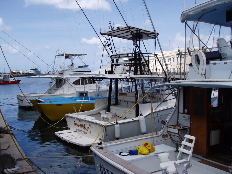 Bridgetown, Barbados - fisher boat port