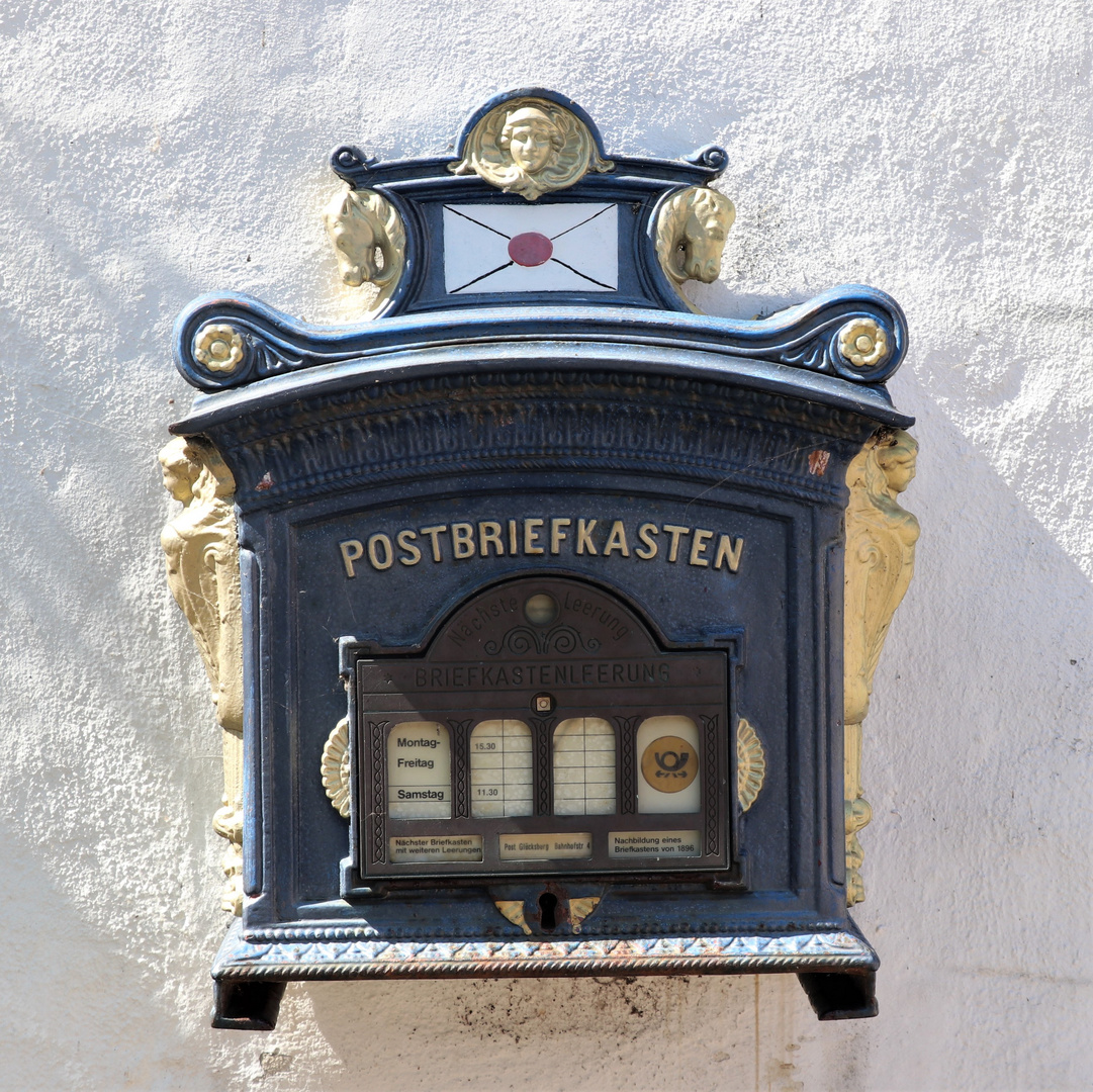 Briefkasten am Glücksburger Schloss