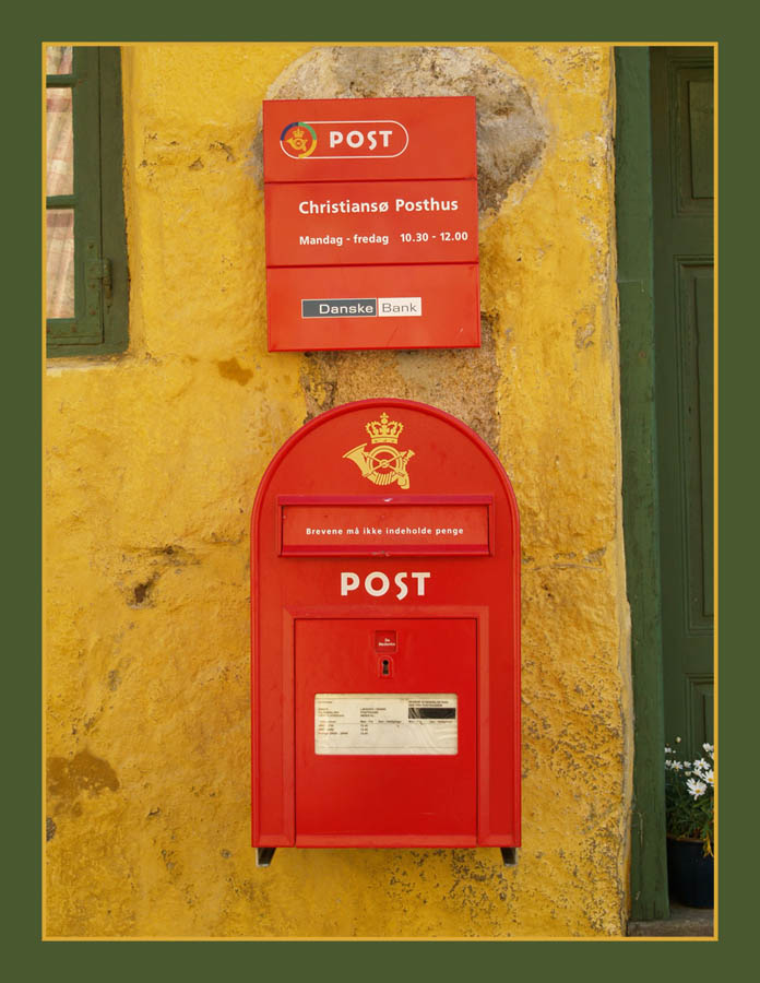 Briefkasten auf Christiansø