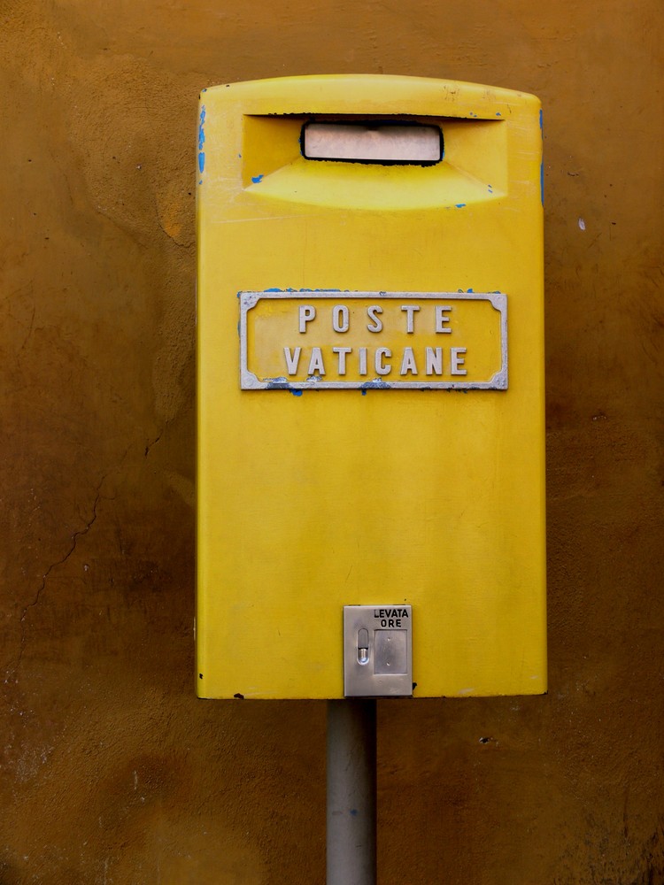 Briefkasten im Vatikan