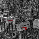 Briefkastenreihe