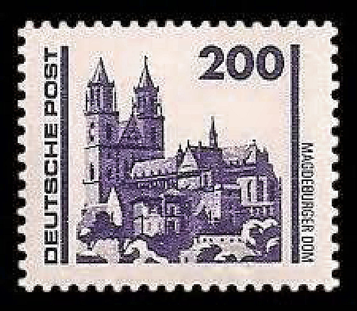 Briefmarke Magdeburger Dom