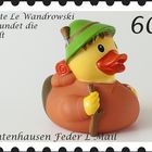 Briefmarke Nr. 1 der Sonderserie Le Wandrowski