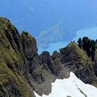 Brienzer Rothorn - an den Nordhängen liegt noch Schnee