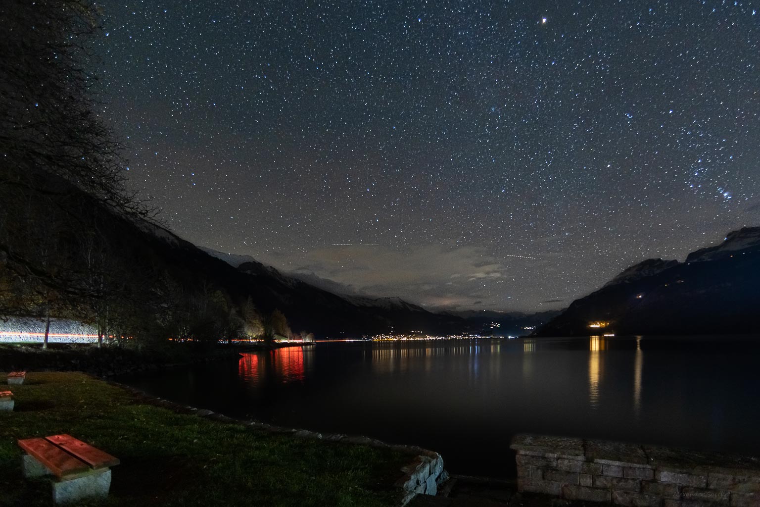 Brienzersee by night