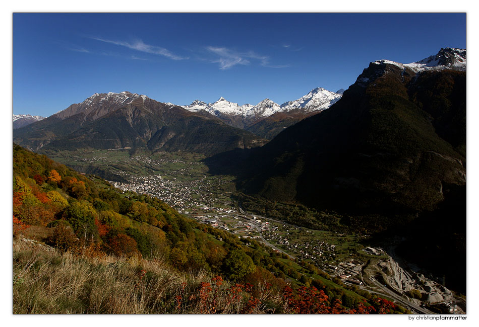 Brig-Glis im Herbst