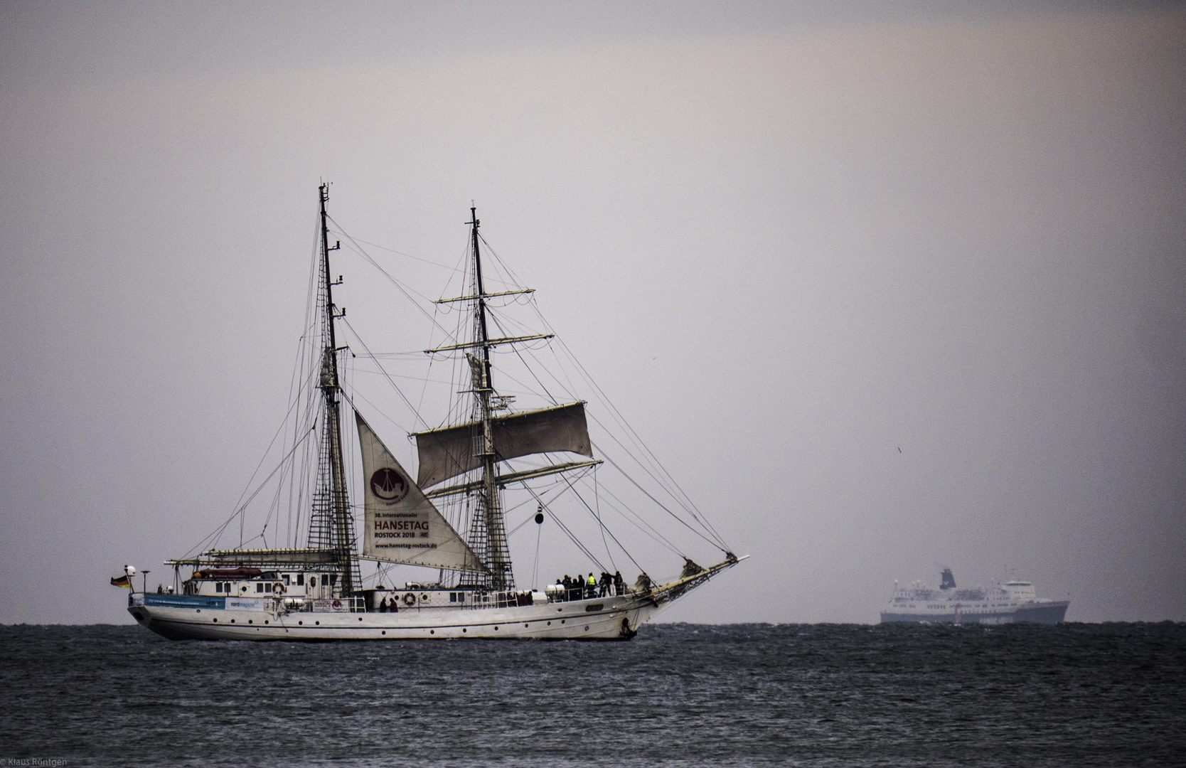 Brigantine "Greif" vor Binz