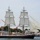 Brigg "Morgenster" zur Hanse Sail 2013 in Rostock vor Warnemünde